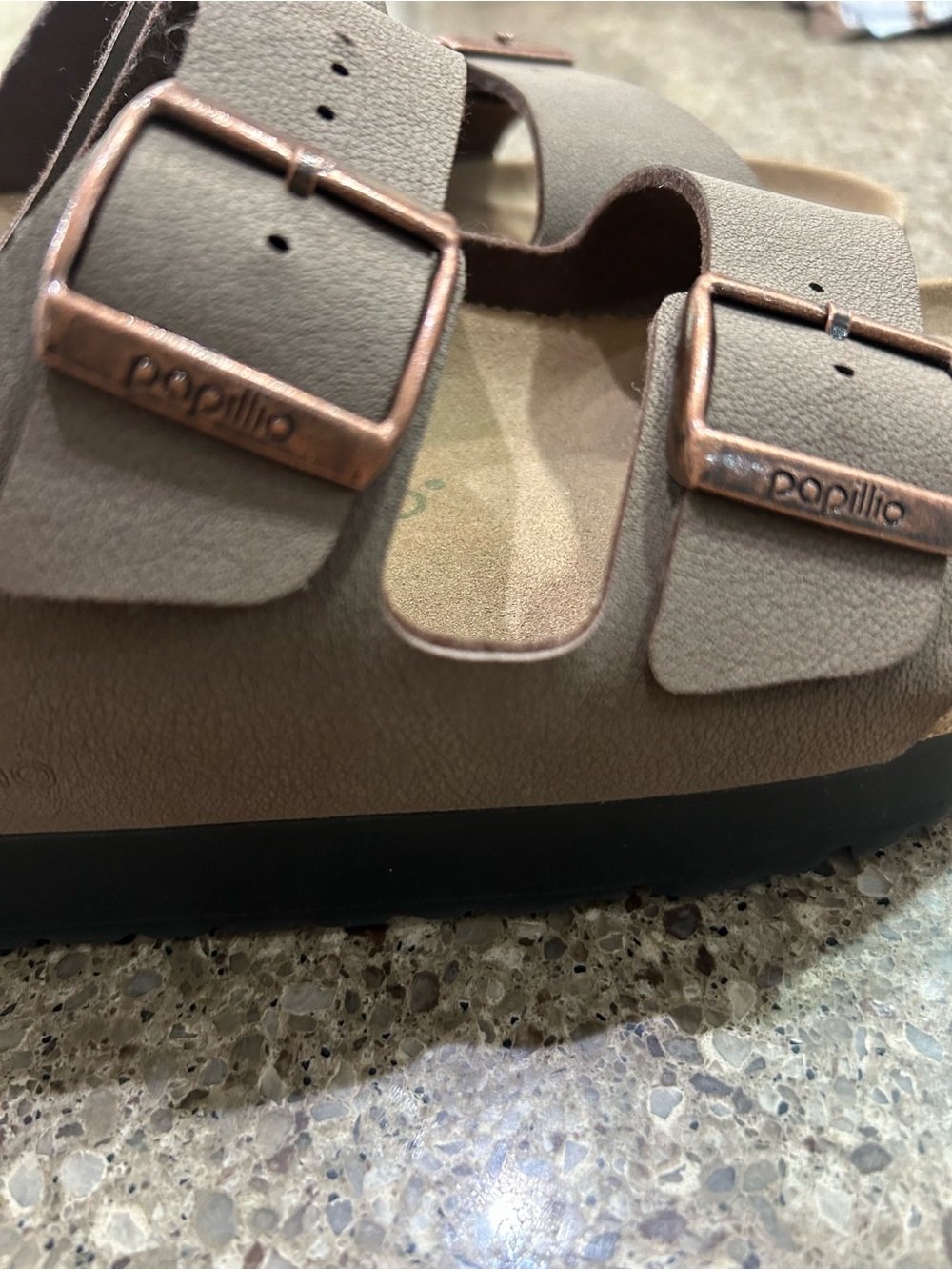 Papillio Double Strap Slide Sandals - Picture 4 of 8